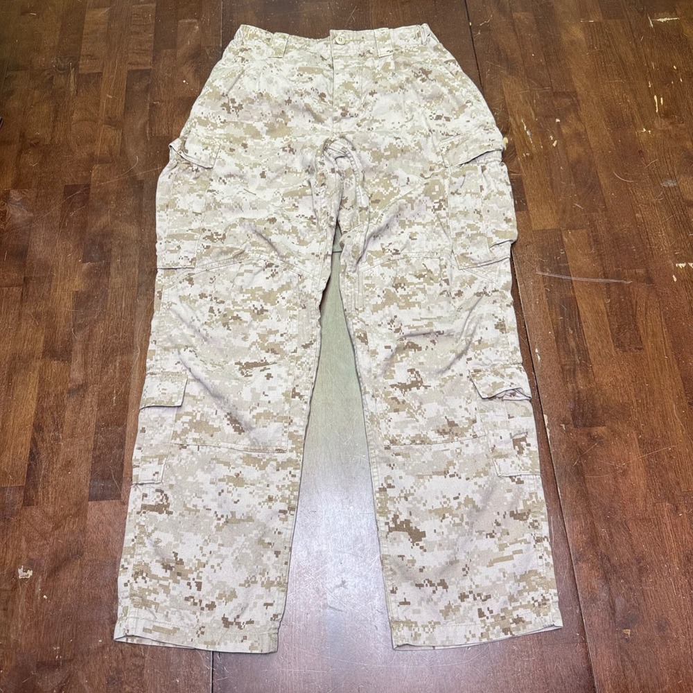 Crye Precision Combat Trousers S-R Desert MARPAT FROG Flame Resistant Camo 30x31